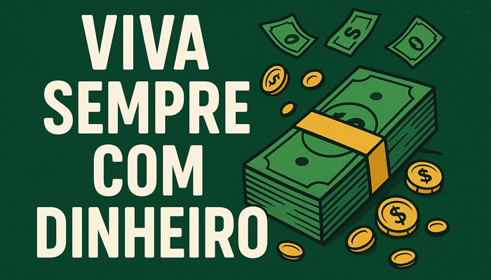 Viva sempre com dinheiro